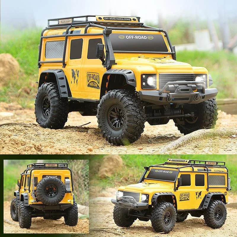 Huangbo ZP1005 Large Full Scale Four Wheel Drive Climbing Car RC High Speed Remote Control Car Model and for Boy  Gift Charming