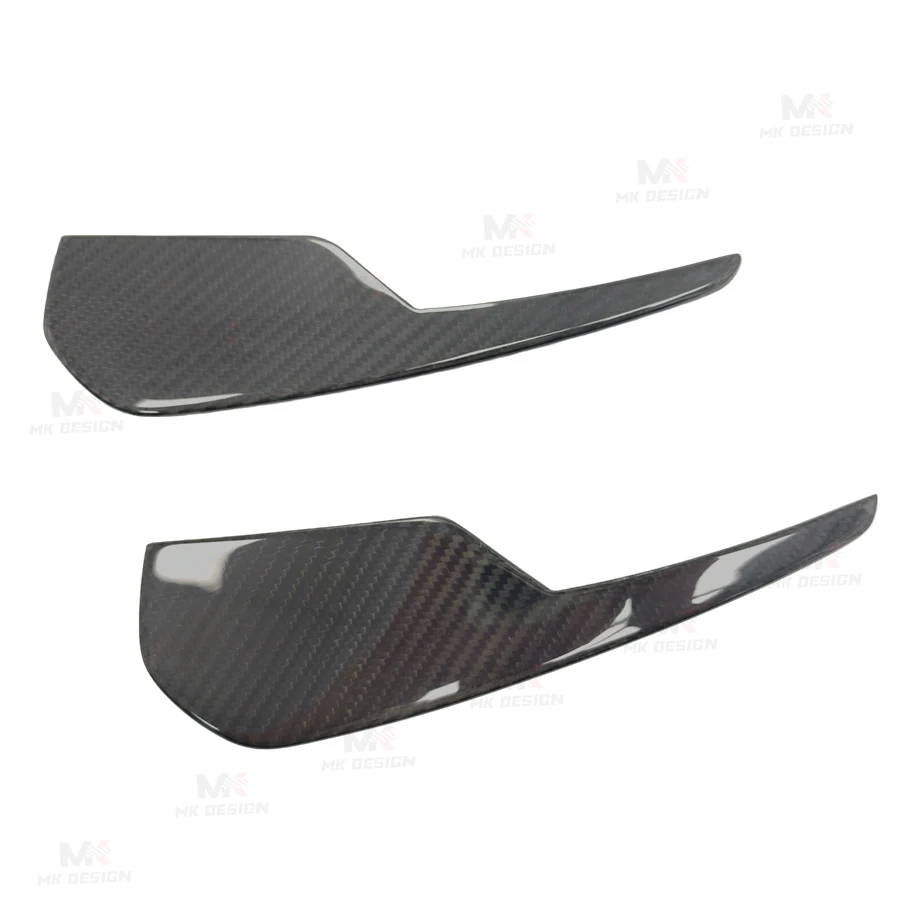 Dry Carbon Fiber 3D Style Front Bumper Splitter Canards Trims for BMW G80 G81 M3 G82 G83 M4 2021-IN Car Accessories