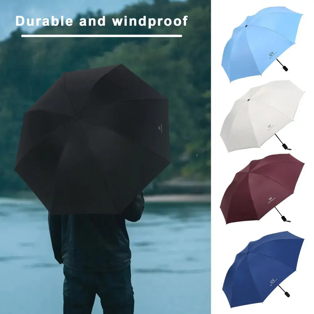 Folding Umbrella UV Fold Umbrella Windproof Rainproof Travel Umbrella Folding Automatic Opening And Closing Umbrellas