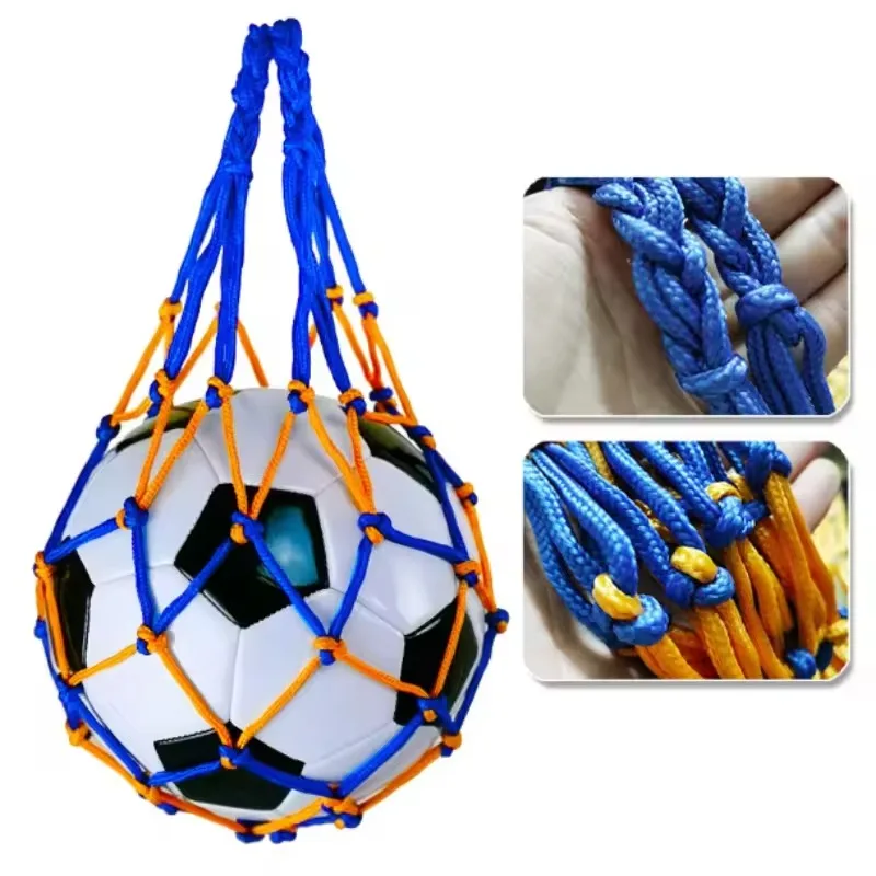 1PC Thicken Net Bag Ball Carry Mesh For Volleyball Basketball Football Soccer Multi Sport Game Outdoor Durable Standard Bag