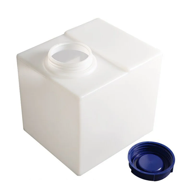 40L Square PlasticRV Life Water Storage Tank Vertical Style Professional Fresh Water Holding Tank for Trailers Camper Boat Yacht