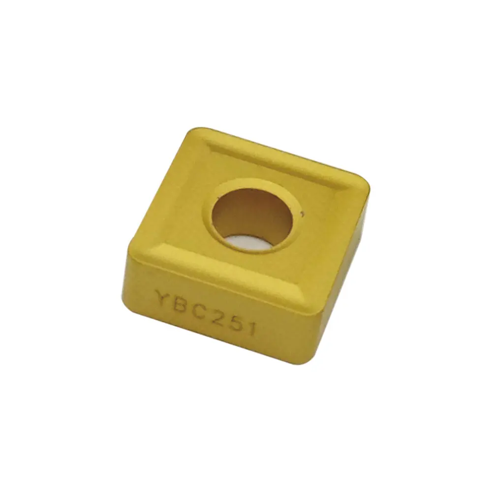 

100% ZCC SNMG120412 YBC251 YBC252 YBC351 Токарные инструменты вставка из карбида с ЧПУ для обработки стали SNMG 433 10 шт./кор.