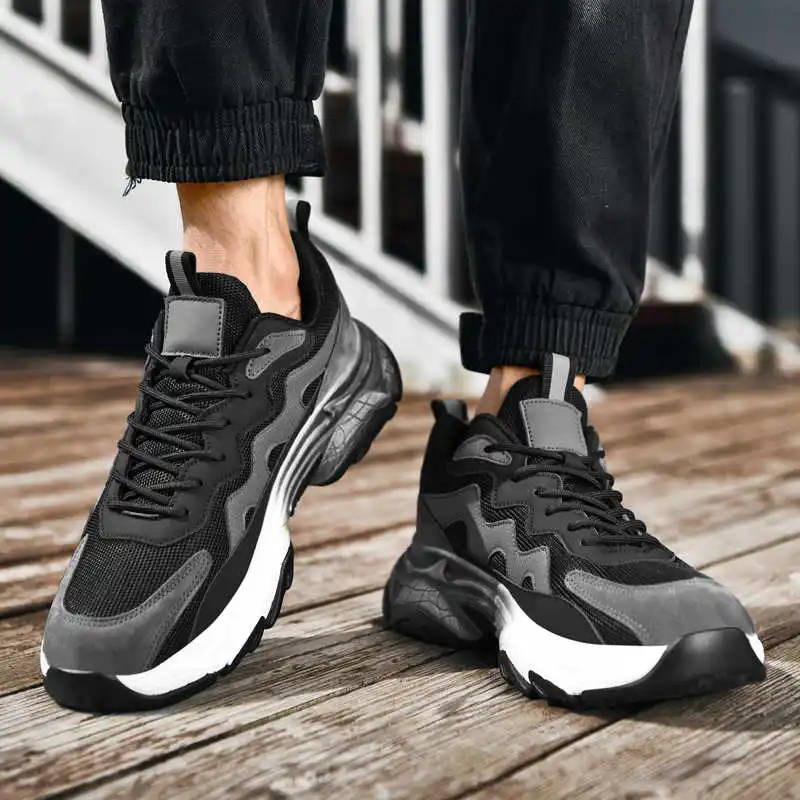 Botas sin tirantes de marca de lujo, zapatillas de deporte, zapatos blancos marrones para hombre, zapatos deportivos Shuse, marca famosa, superofertas Temis