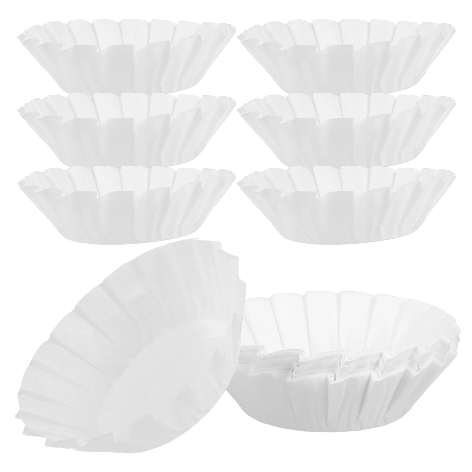 

50 Pcs Basque Oil Paper Cupcake Holder Large Muffin Liners 4 Inch Baking Supplies Cake Wrapper Empty Liners Kitchen