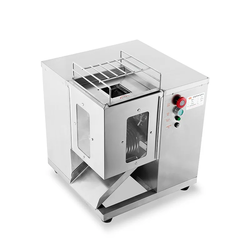 

Commercial automatic one-time forming shredding machine Chicken fillet chicken breast cutting machine Large stainless steel