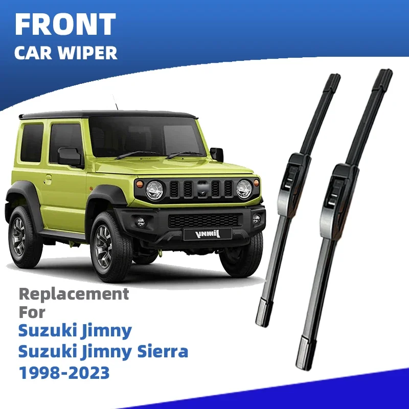 

LHD Front Windshield Wiper Blade For Suzuki Jimny 1998-2023 Windscreen Brushes Accessories JB23 JB43 JB33 JB53 JB74 JB64 Sierra