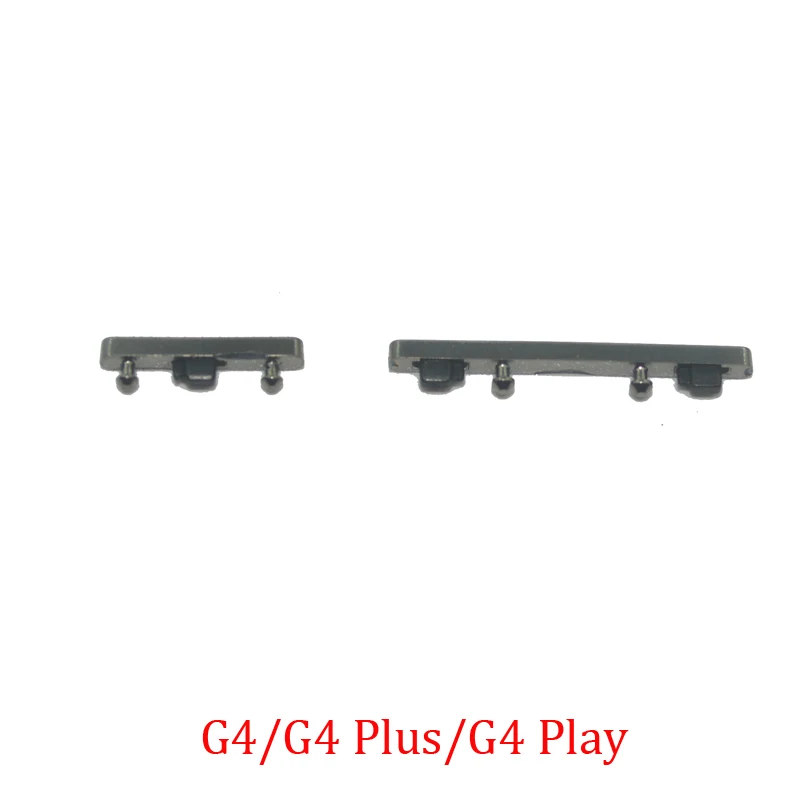Botão de volume pop power para moto g4 plus g4 play, carcaça de telefone original, interruptor liga/desliga externo, botão de chave de bloqueio para motorola
