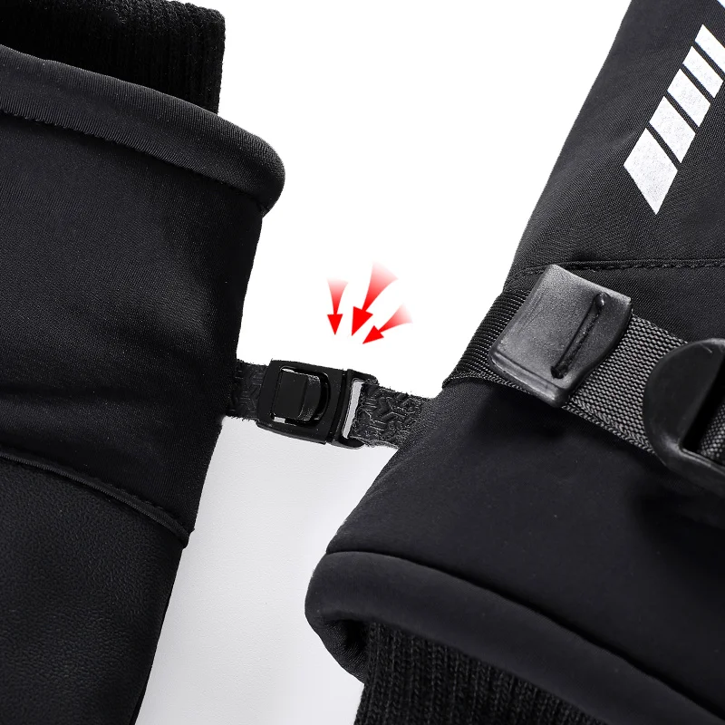 Best Quality Winter Outdoor Sports Waterproof Fleece Warm Touch Screen Ski Gloves