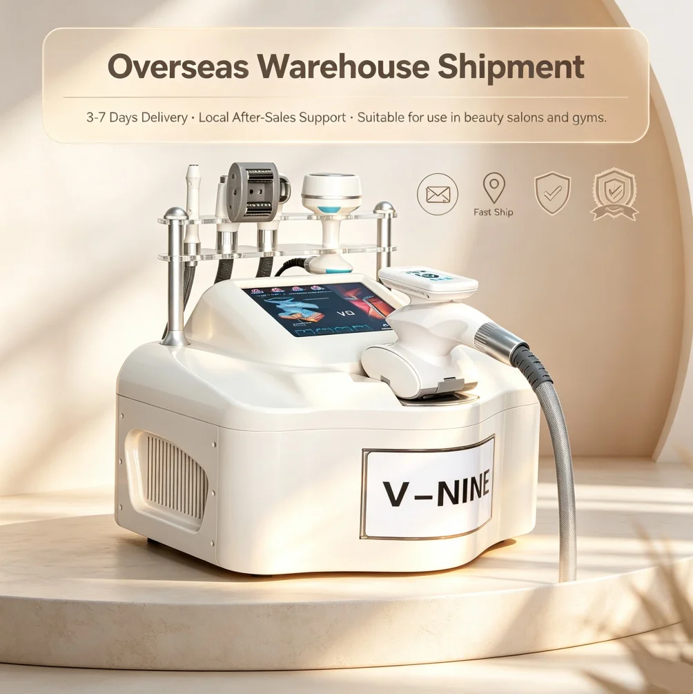 NEW V9 Vela Machine 80K Cavitation Vacuum Roller Massage Body Weight Loss Slimming Shaping Frozen Fat Removal Facial Lift
