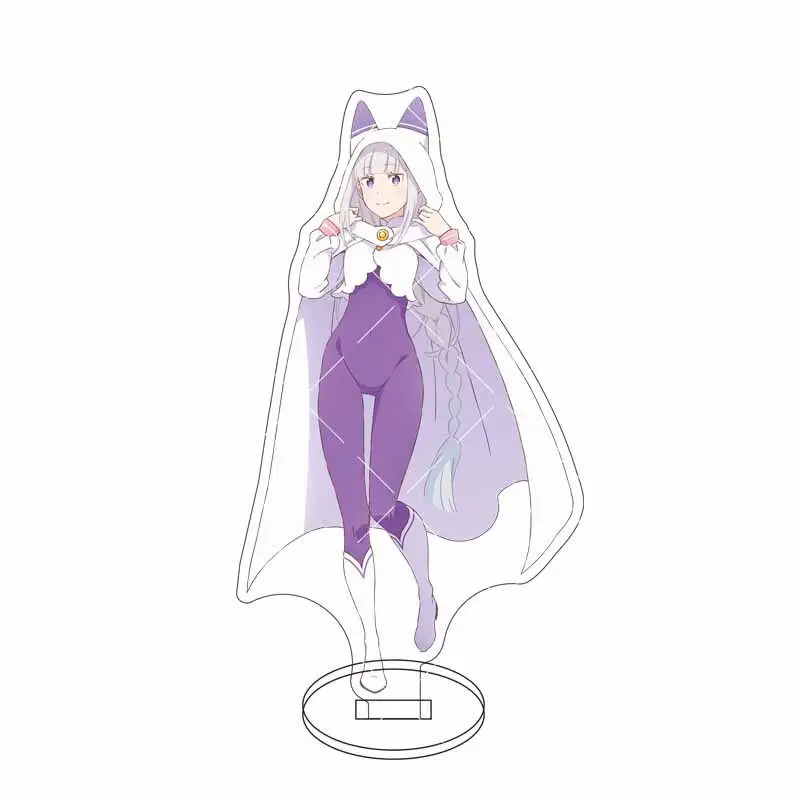 16CM Anime Re:ZERO -Starting Life in Another World- Season 4 ‌Figure Emilia Rem Beatrice Ram Acrylic Stand Cos Ornaments Gifts view 3