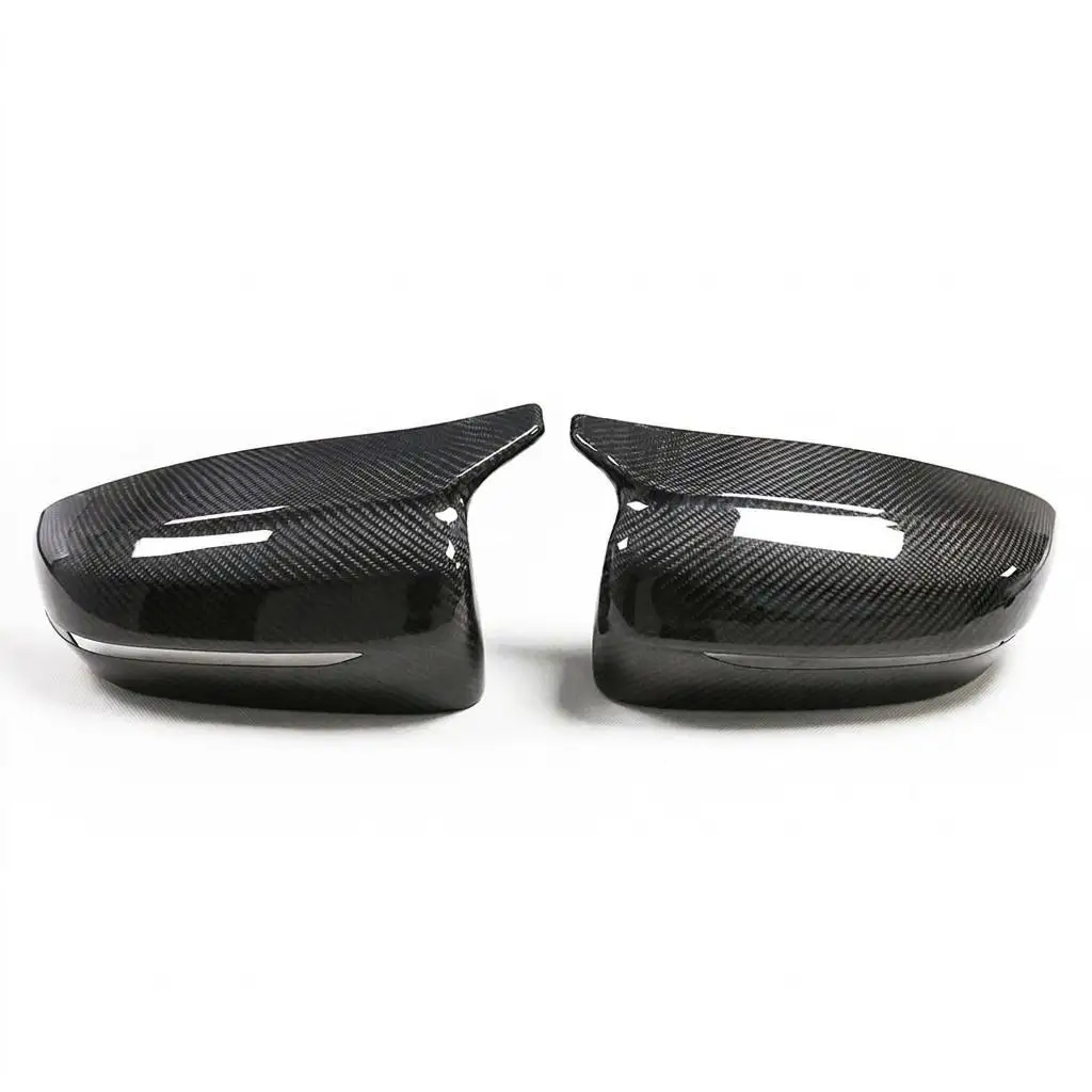 For TIYPEOR Forged Dry Carbon Fiber Autoclave Process Mirror Cover Patch for  G11 G12 G42 G20 G22 G23 G26 G30 G15 G16 I4 Models