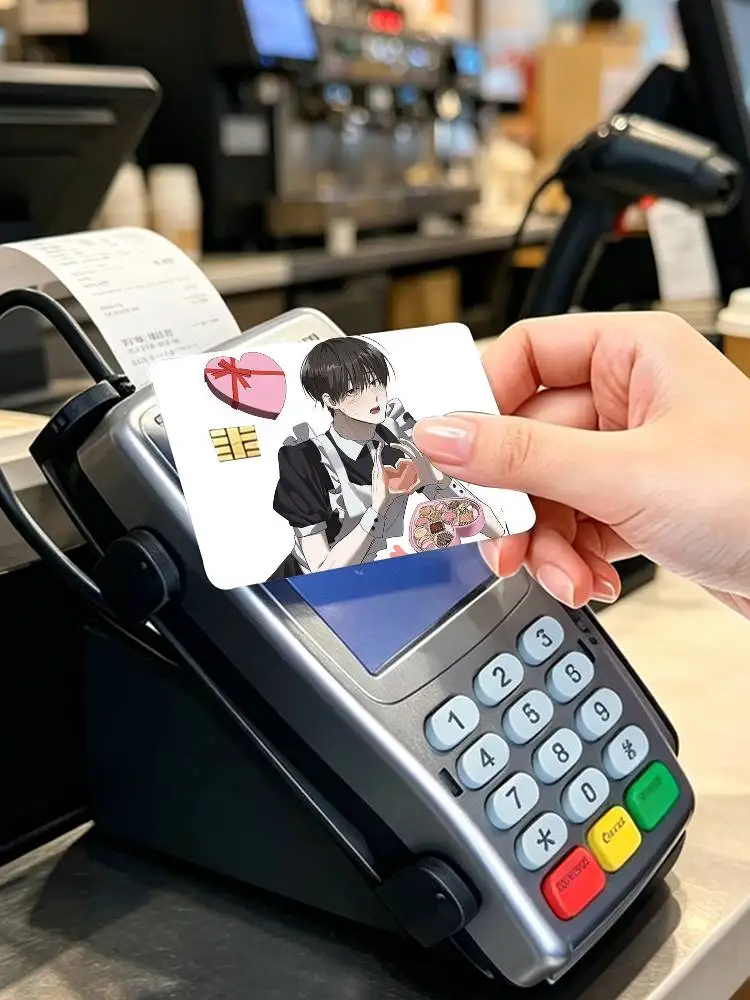 BL Manhwa Hunters Gonna Lay Low  4pcs 1Set Card Stickers Small Waterproof Chip 4PCS Card Sticker Anti-Scratch