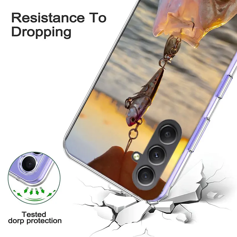 Fishing Professional Bait Joint bait Cover Phone For Samsung Galaxy A70 A50 A40 A30 A20E A10 A71 A51 A41 A31 A21S A11 A9 A8 A6 P