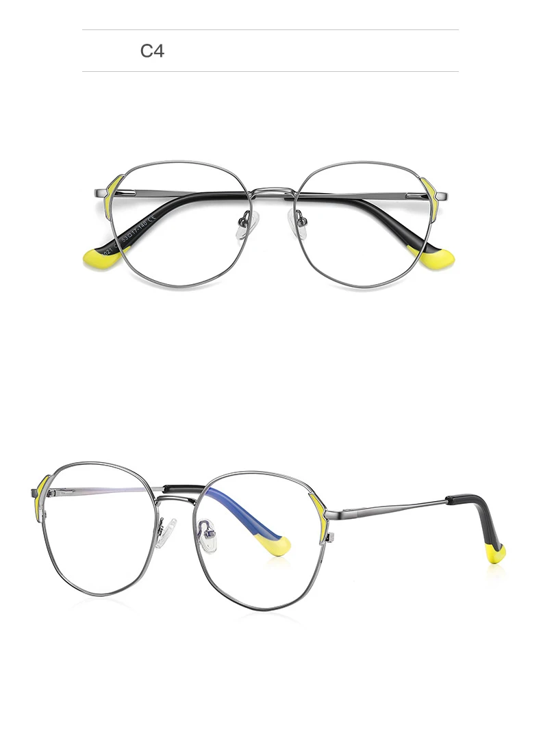 Neue Gläser Frauen Mode Weibliche Brillen mit Rezept Legierung Flexible Metall Stilvolle Optische Verordnung Brillen Frau Specs – Detail 15