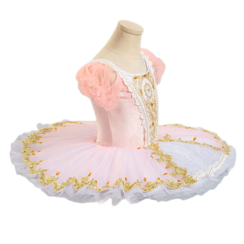 2023 Pink  and blue Professional Ballet Pancake Tutu For Girl YAGP TUTU Handmade Classical Ballet Costume Adult