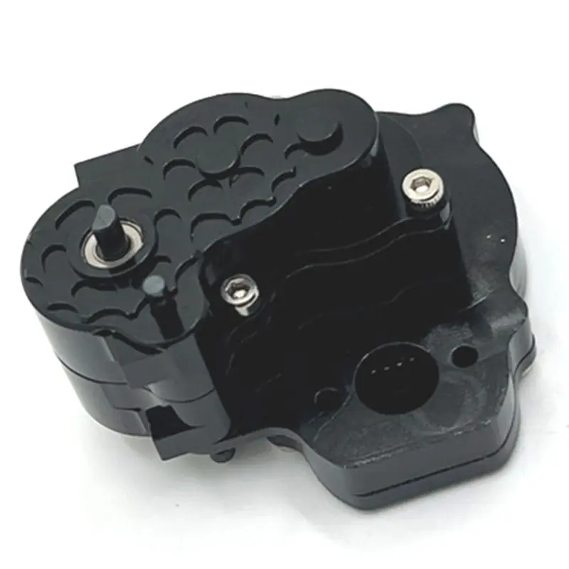 Metal Transmission Gearbox Assembly Upgrade For 1/24 FMS FCX24/FCX18/K5 RC Crawler Car, Durable Replacement Part