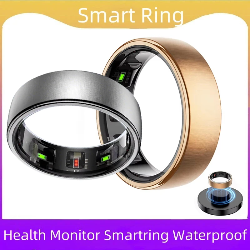 

R10 Charging Case Smart Ring Men Women Skin Temperature Health Sleep Monitor Smartring Sport Fitness Tracker For Andriod IOS