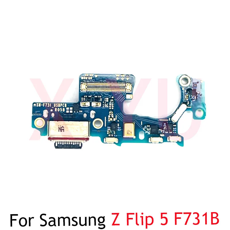 

For Samsung Galaxy Z Flip 5 Flip5 F731B F731U F731 USB Charging Port Dock Charge Plug Connector Microphone Board Flex Cable