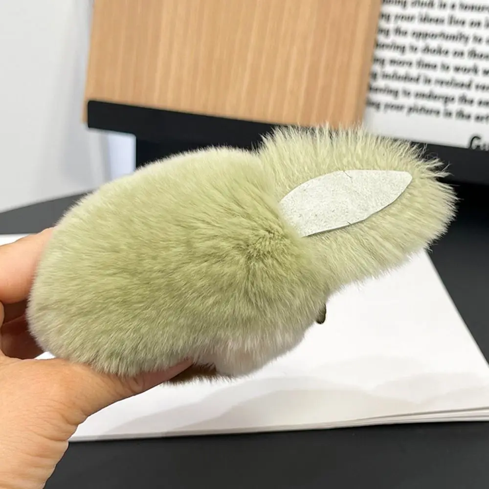 Creative Avocado  Ball Bag Ornaments Imitation Wool Key Holder Hanging  Model Women Bag Pendant Korean Style Key Chain