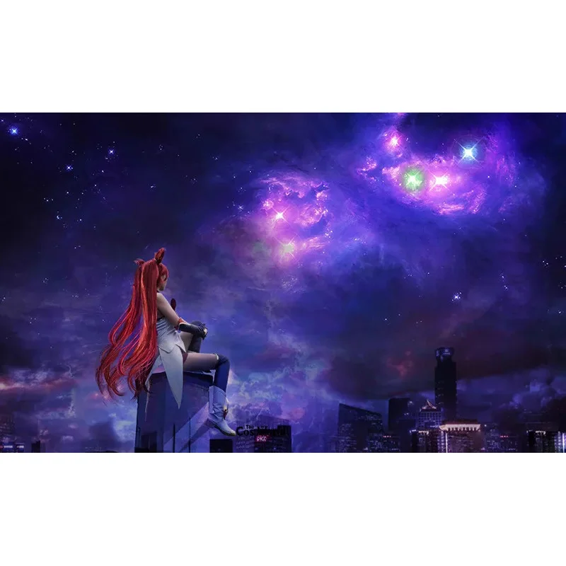 LOL Star Guardian السحرية فتاة Jinx الزي الرسمي السراويل الزي ألعاب تأثيري ازياء