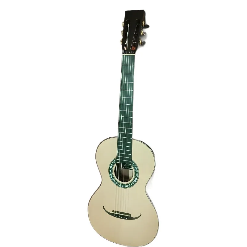 37 inch pure handmade romantic guitar full single high with classical retro