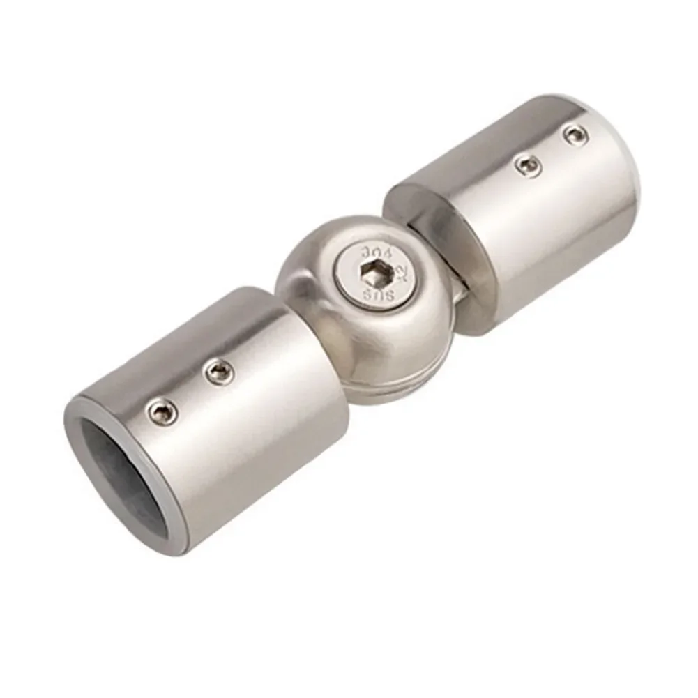 Adjustable Elbow Connector Shower Room Connector 304 Stainless Steel Curtain Hardware Secure Curtain Rod Mount