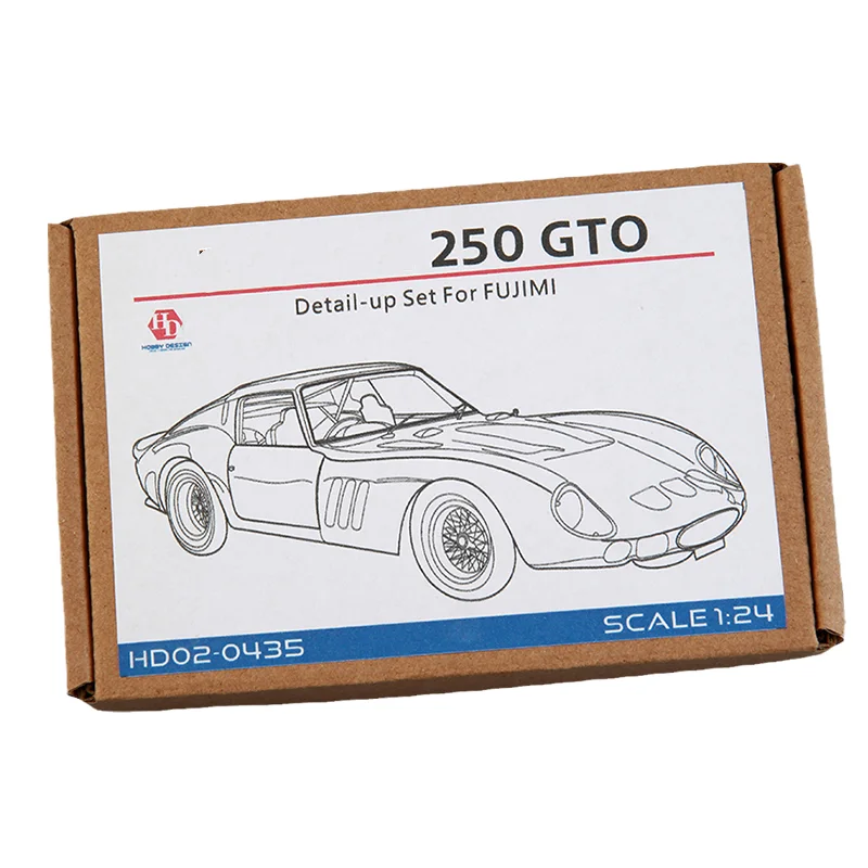 

HobbyDesign 1:24 травленный лист 250GTO улучшенная версия стандартная сборка автомобиля Игрушечная модель аксессуара