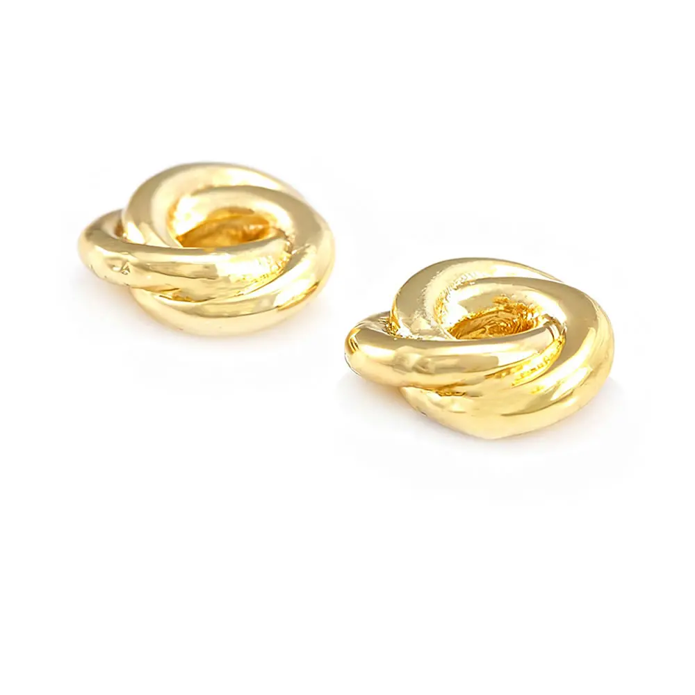 4MM 6MM 18K Goldfarbene Messing Runde Gedrehte Kreisförmige Armband-Abstandhalterperlen Schmuckherstellungszubehör DIY-Zubehör – Detail 10