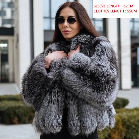 Женские шубы из лисьего меха