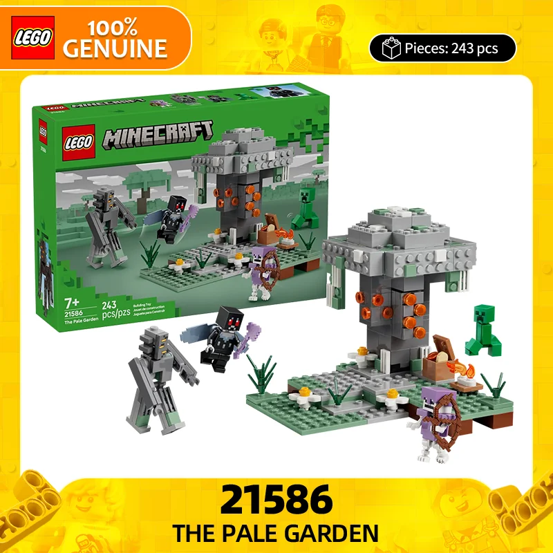 

LEGO Minecraft series 21586 Pale Garden children's puzzle building block toy gift