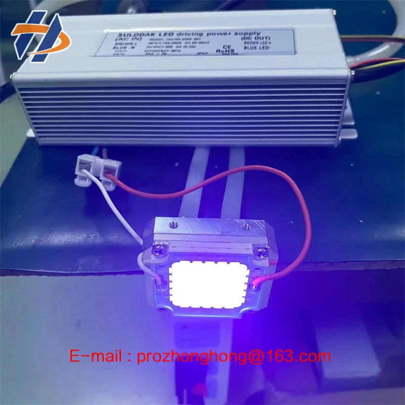 For Small UV Ink Curing Lamps  SONPOO UV Flatbed Printer Sunjet Epson XP600 Head Inkjet Photo Printer  395nm  4040cob