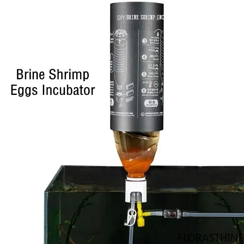 Professional Brine Shrimp Incubator Artemia Aquarium Baby Fish Feed Egg Fairy Artemia Alive Hatch Tools Fish Tank Equipment