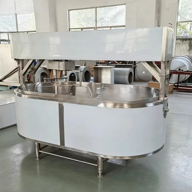 Fully Automatic Cheese Making Machine 3000l Oval Cheese Mixing Vat view 3