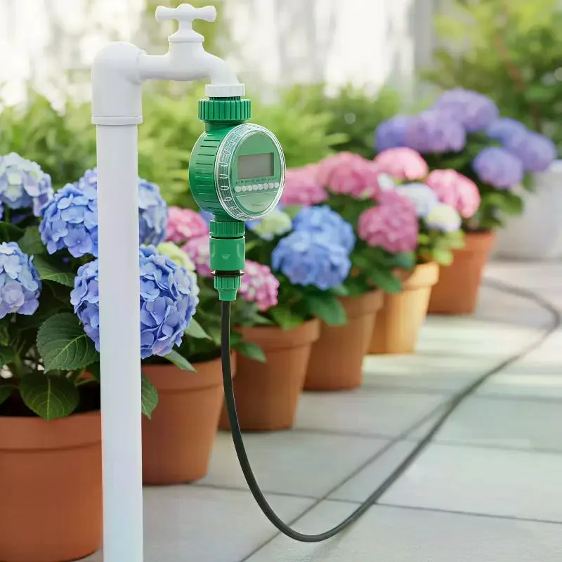 Automatic Watering Timer Simple Operation Garden Applicable Waterproof Digital Timer For Plant Care And Garden Irrigation