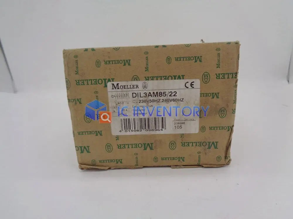 

1PCS Moeller DIL 3AM85 (230VAC) 209726 Contactor 45KW Coil