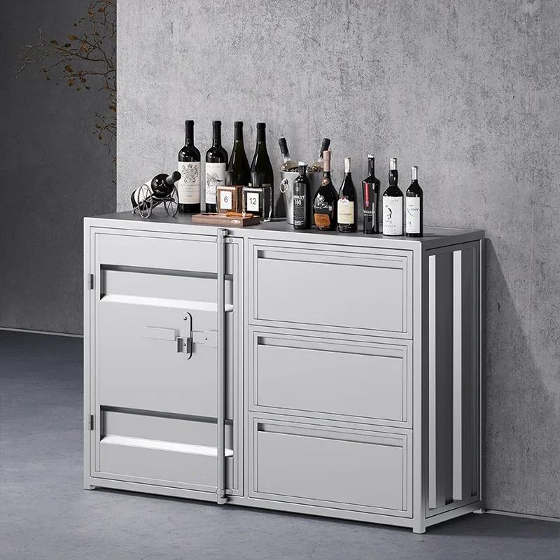 خزانة مروحة صناعية مبتكرة وجبة من الحديد المطاوع #4