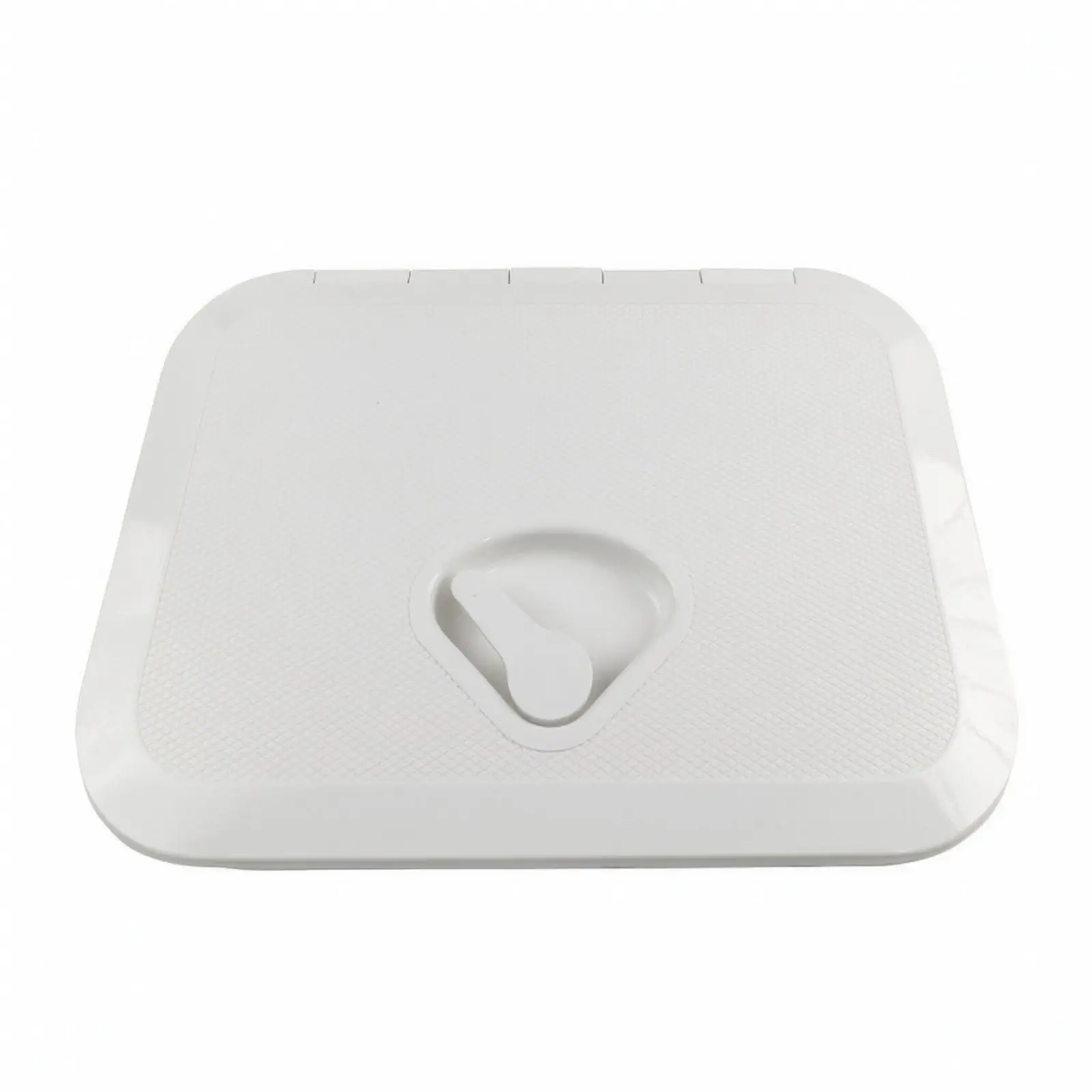 Rectangular Boat Deck Hatch Cover 270x375mm ABS Plastic Marine Inspection Door for Yacht Speedboat with Latch Handle