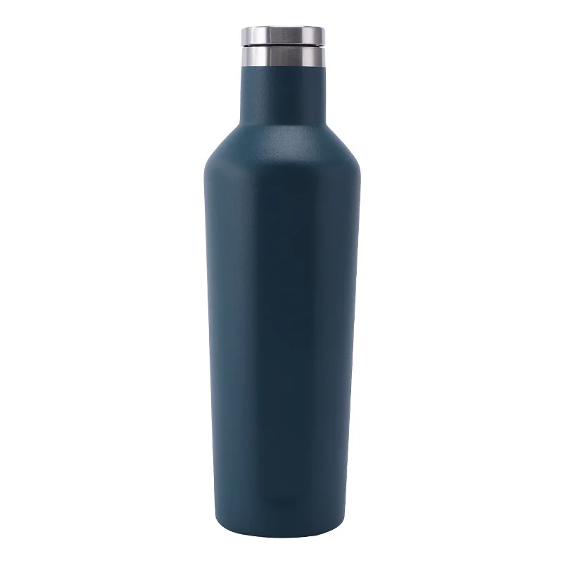 Stainless Steel Sports Insulated Cup Fashionable Red Wine Bottle Creative Gift Water Cup