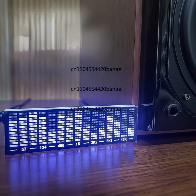 LED audio spectrum display, pickup atmosphere light, voice-activated music spectrum e-sports room atmosphere rhythm light car