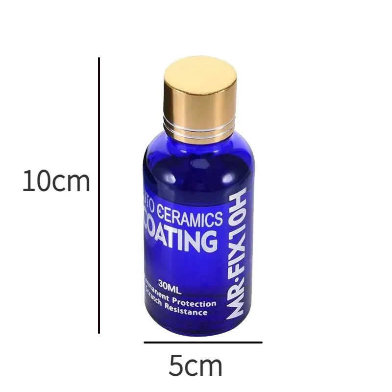 10H Ceramic Coating Car Liquid Glass Coating Polishing Wax Super Hydrophobic Paint Care Durability Anti Corrosion