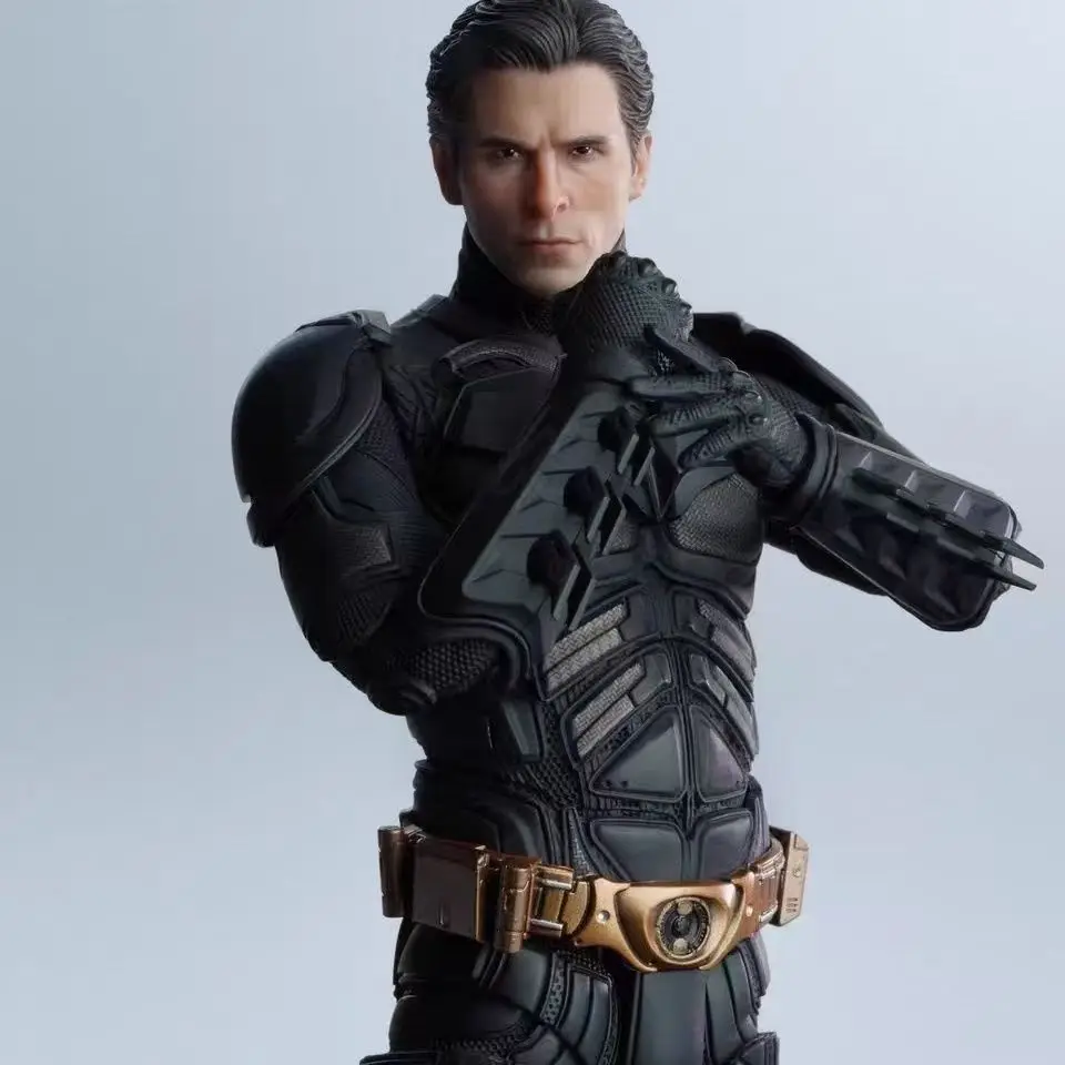 

New hot selling Hg-M0001 Bruce Wayne Bell scene accessory library 6-inch action doll model surprise gift