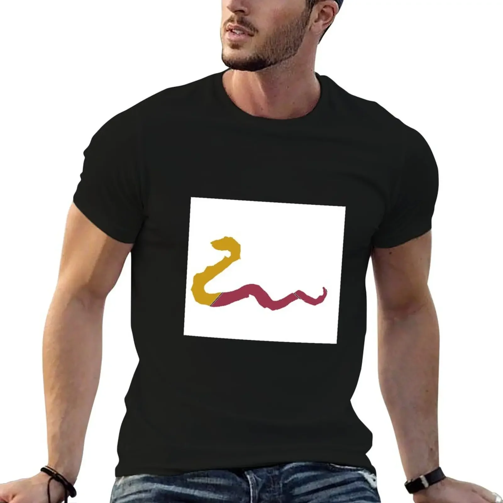 

Bright Beautiful Colourful Snake T-Shirt designer shirts vintage Blouse anime stuff oversized t shirt men