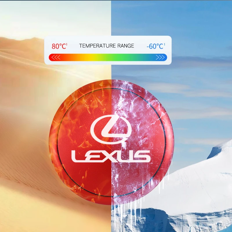 عطر السيارة الديكور عالية الجودة الصلبة الروائح لكزس FSPORT LBX NX RX 350h 450h ES UX 300e GS IS LS LX CT LC RC GX460