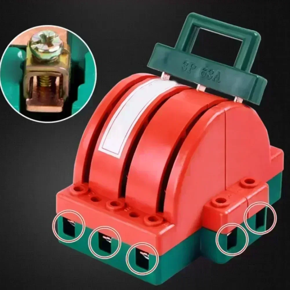 Power Disconnect Switches Are 3-pole 32A/63A/100A/160A 380V Double-pole Power Switches Suitable For Homes And Hotels Tools