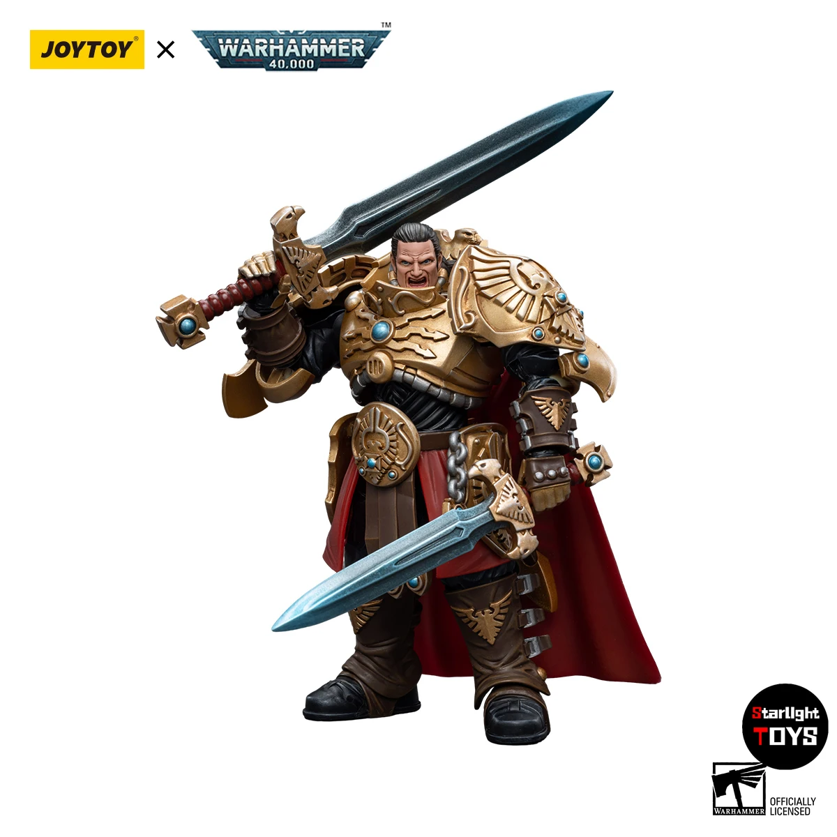 JOYTOY 1/18 عمل الشكل Warhammer 40K Adeptus Custodes بليد بطولة لعبة مجسمة هدية