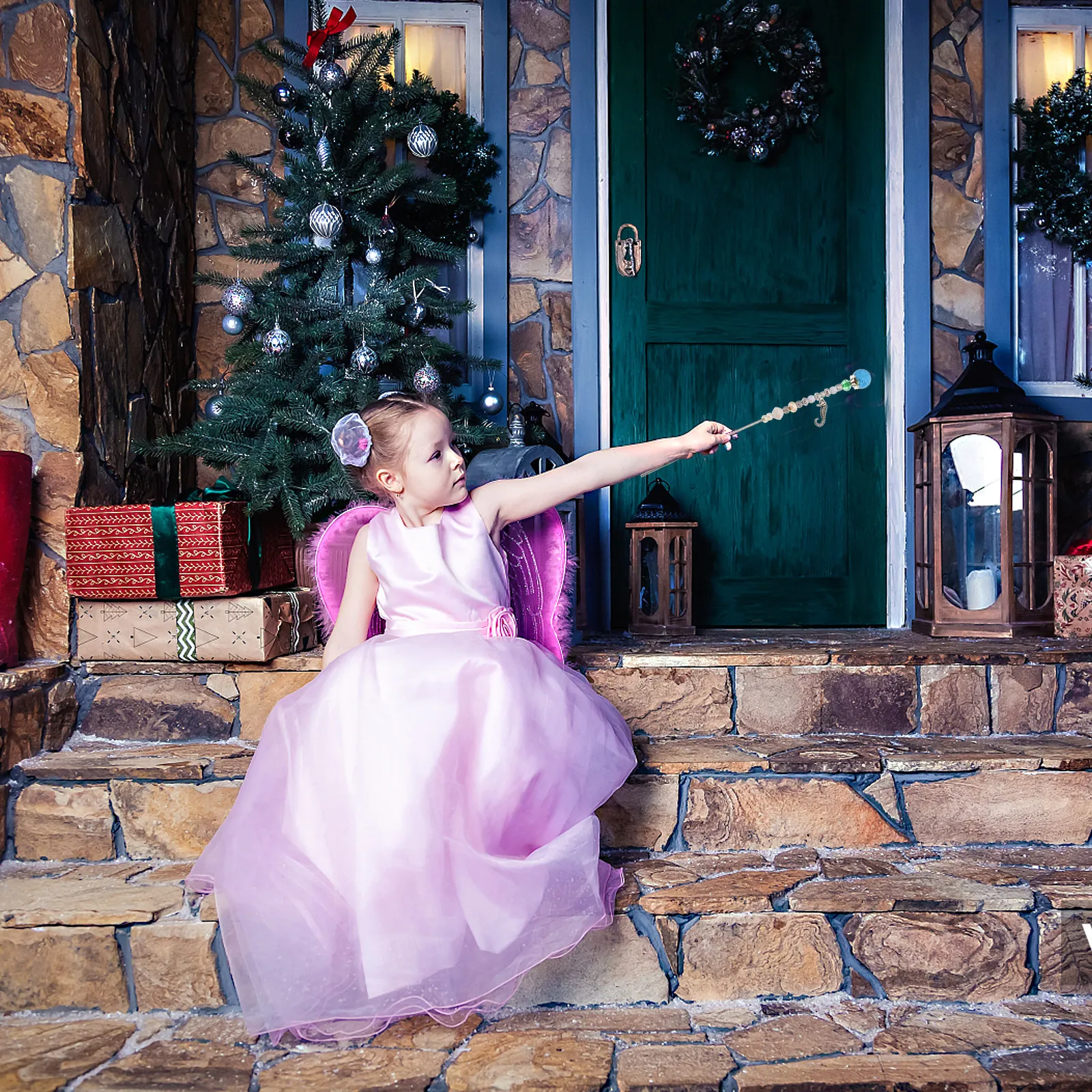 

Набор из 3-х волшебных палочек-ангелов для детей: красивый, легкий дизайн, украшение для детской одежды, идеальный подарок на день рождения для малышей