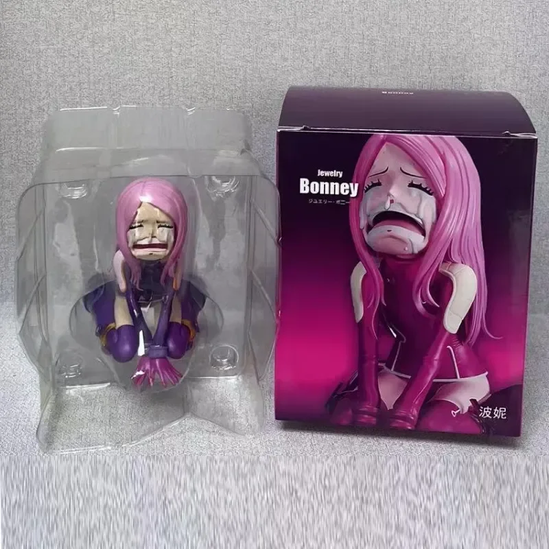Anime une pièce Figure pleurer bijoux Bonney figurines d'action oeuf pointe île Pvc Collection modèle Statue jouets poupée enfants cadeaux