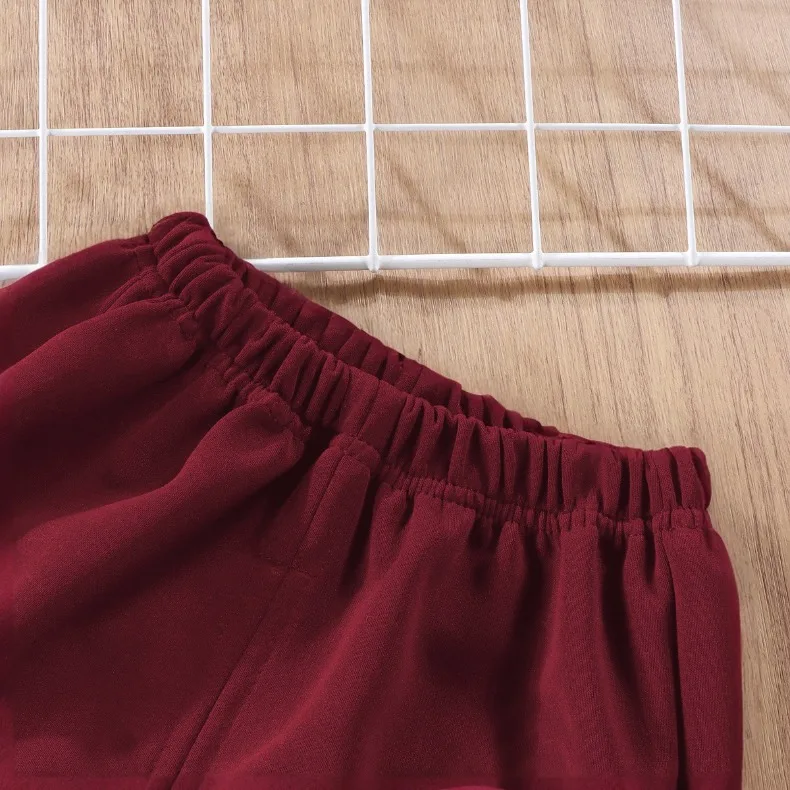 2026 Herbst Mädchen Lässiger O-Ausschnitt Hoodie + Lange Hose 2-Teiliges Set Kinder Sweatshirt Jogginghose 2-teiliger Anzug Kinder Trainingsanzug – Detail 8