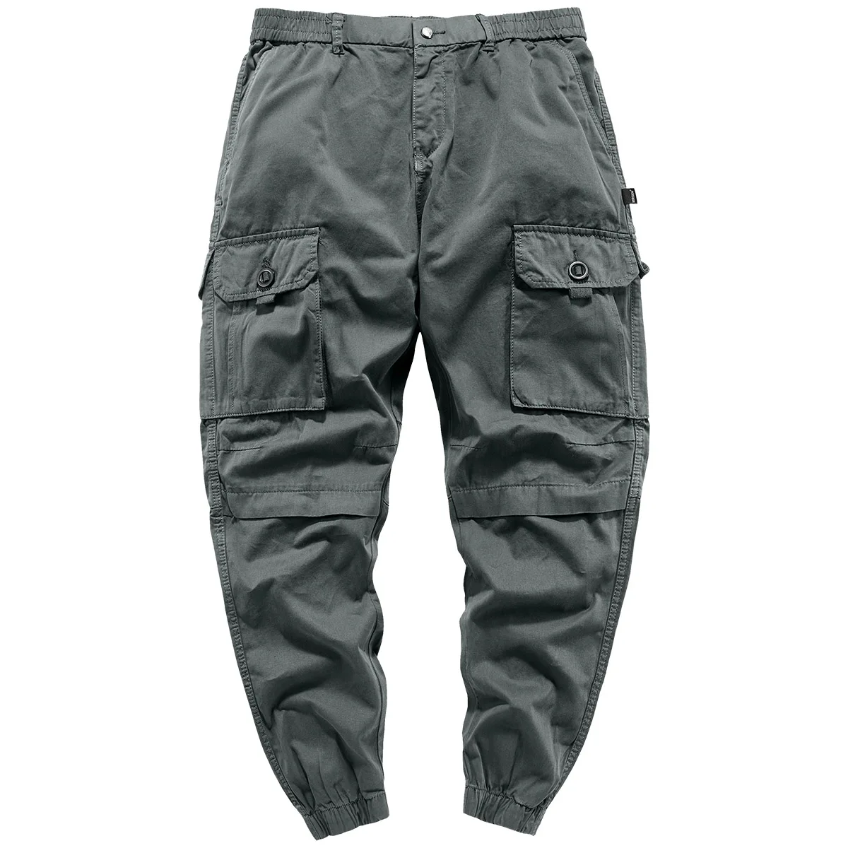 

Мужские повседневные хлопковые рабочие брюки VIP свободного кроя в спортивном стиле для осени и весны. Новинка. Модные свободные брюки в японском стиле.