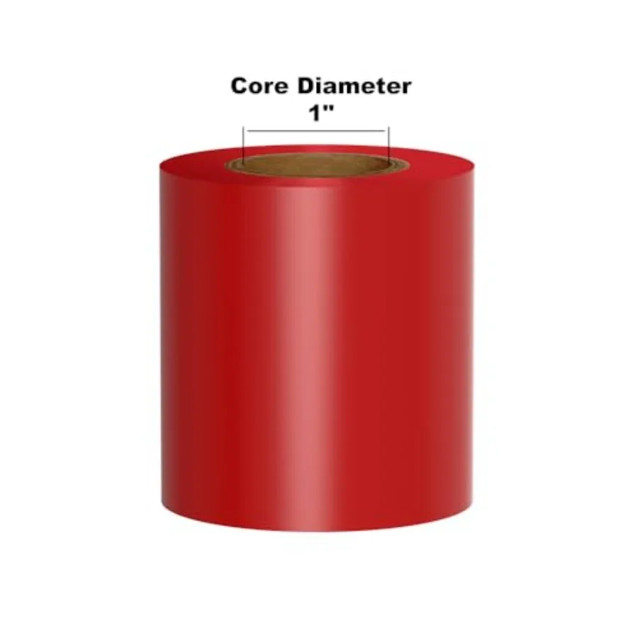 

Премиальная чернильная лента на основе красной ленточной основы шириной 1 дюйм (2,3 дюйма x 984), совместимая с принтерами LabelTac Pro, DuraLabel Pro, VnM, SignMaker, SafetyPro, Viscom.